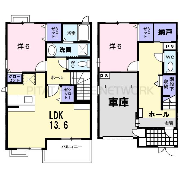 2LDK★メゾネット