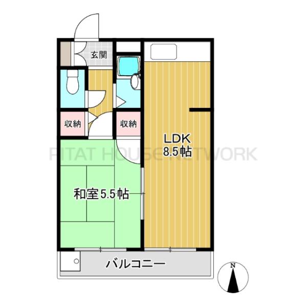 1LDKです★