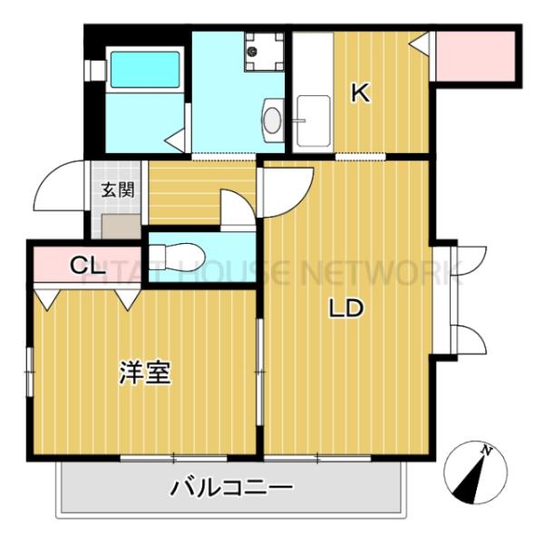 1LDKです★