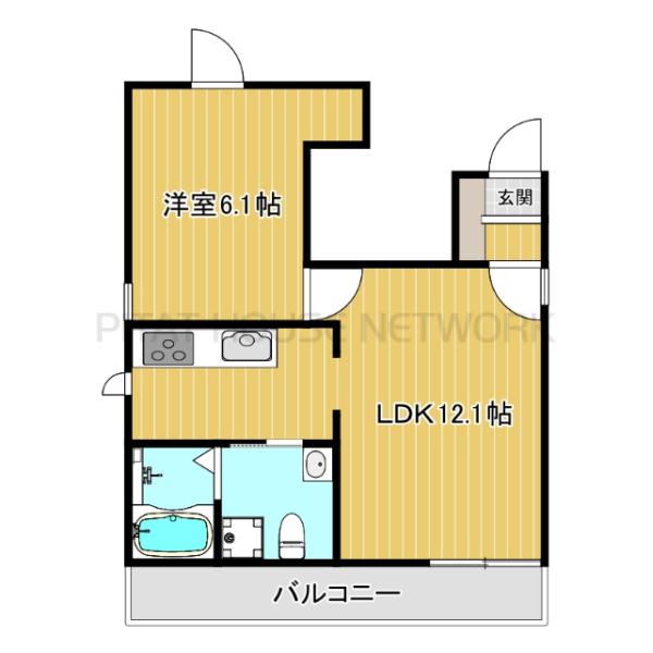 1LDKです☆