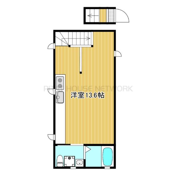 洋室13.6帖☆