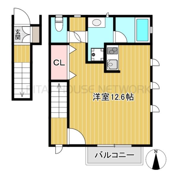 広めのワンルーム★