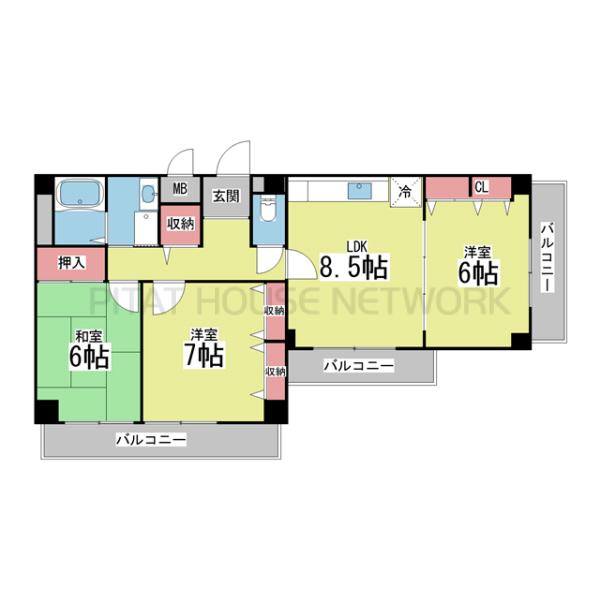 間取図(平面図)