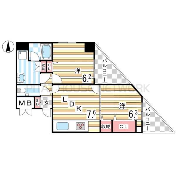 間取図(平面図)