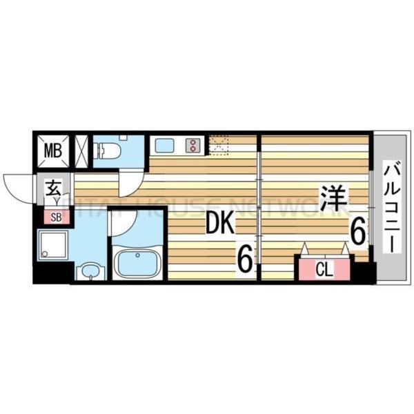 クオリス神戸本山レジデンス 間取り図写真 間取図(平面図)