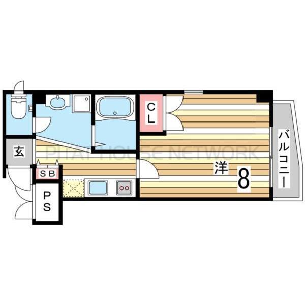 クレアール本山 間取り図写真 間取図(平面図)