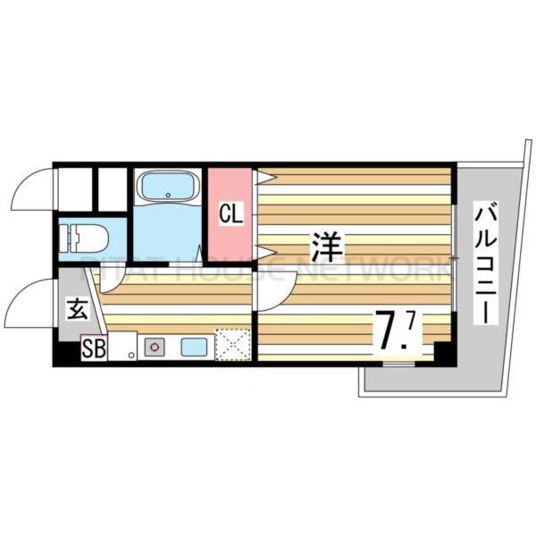 ベステップ魚崎 間取り図写真 間取図(平面図)