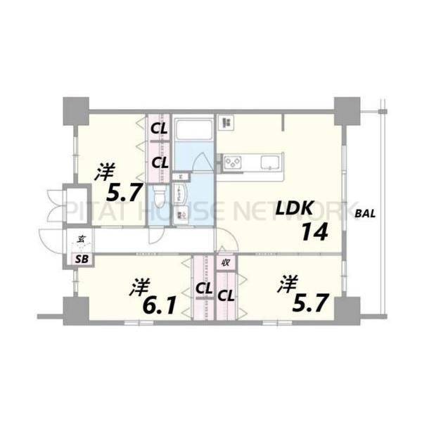 間取図(平面図)