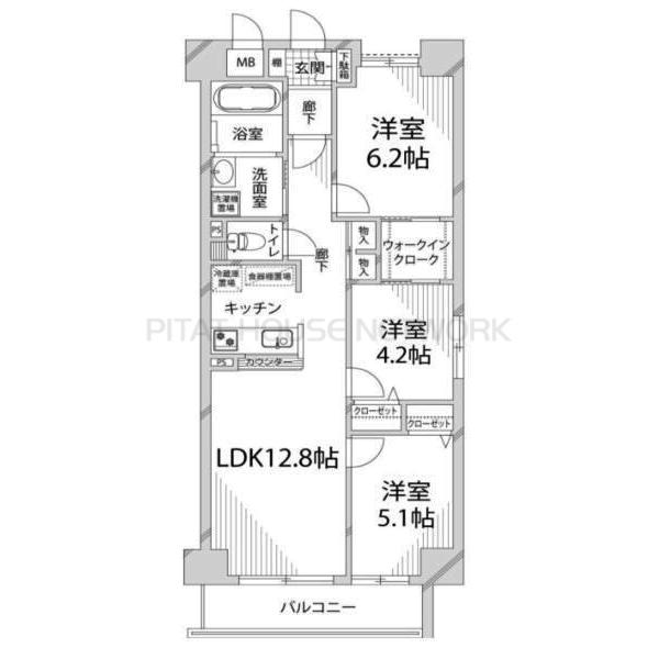 間取図(平面図)