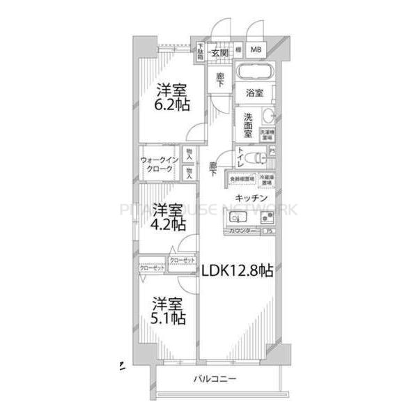 間取図(平面図)
