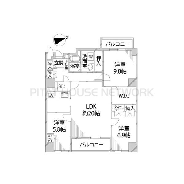 間取図(平面図)