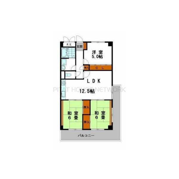 メゾン花北 兵庫県姫路市増位新町 3ldk 5階 野里駅の賃貸情報 Gh ピタットハウス