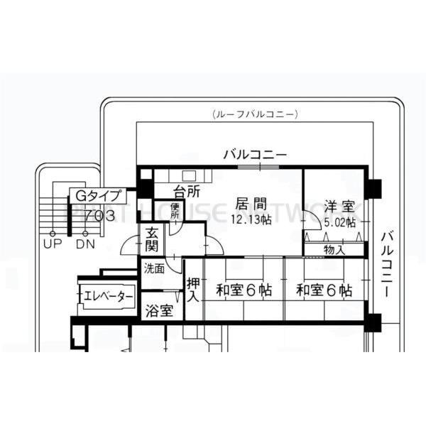 間取図(平面図)