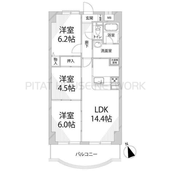 間取図(平面図)