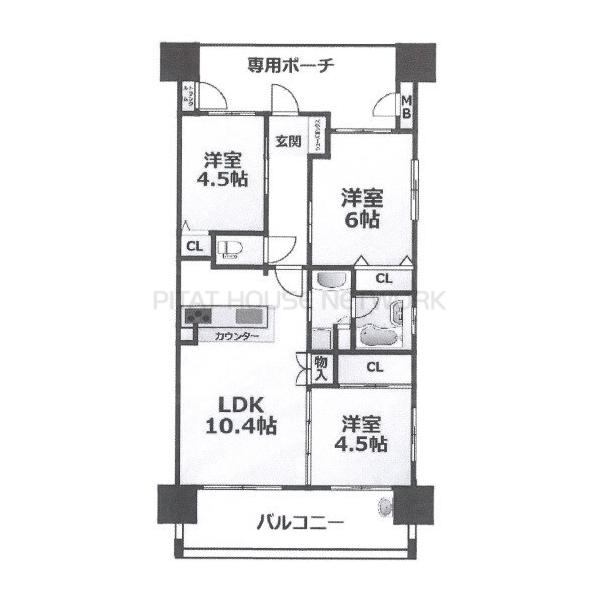 間取図(平面図)