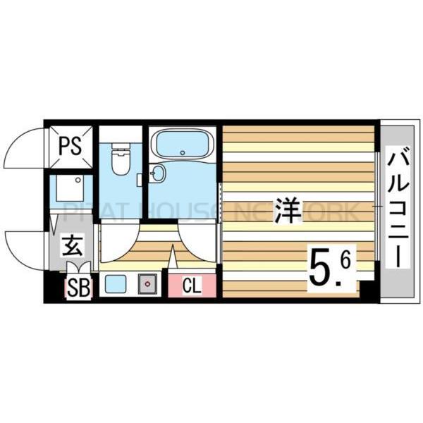 パインテール御影 間取り図写真 間取図(平面図)