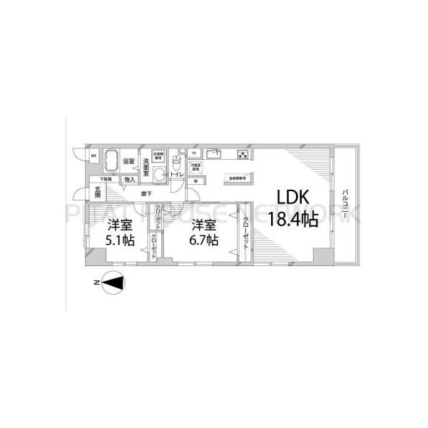 間取図(平面図)