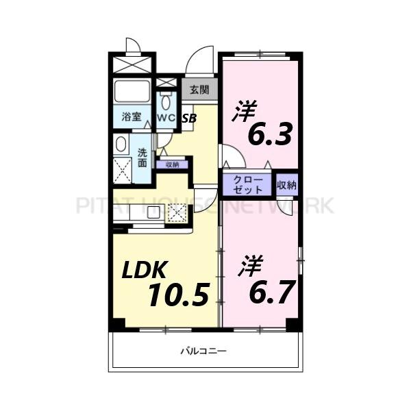 間取図(平面図)