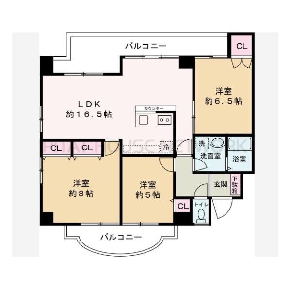 間取図(平面図)