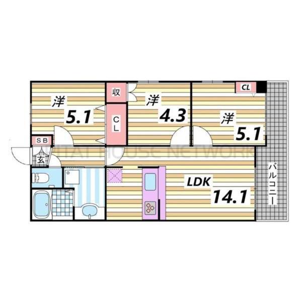 間取図(平面図)