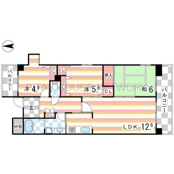 間取図(平面図)