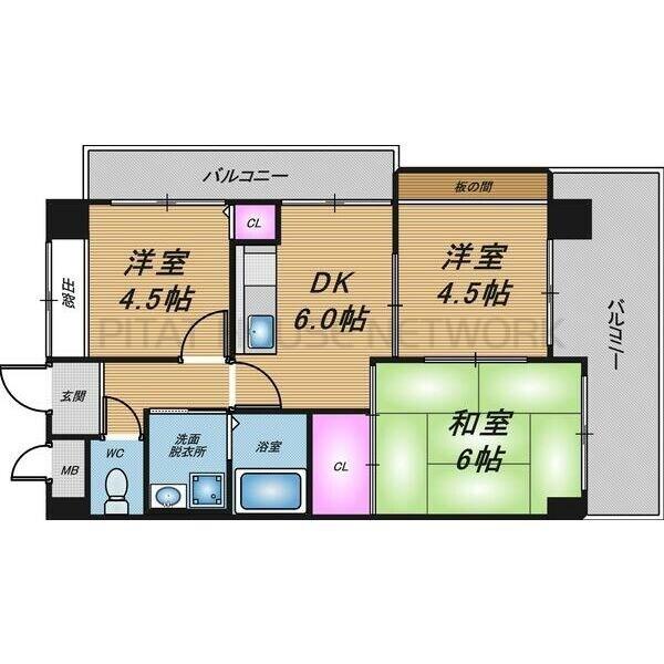 間取図(平面図)