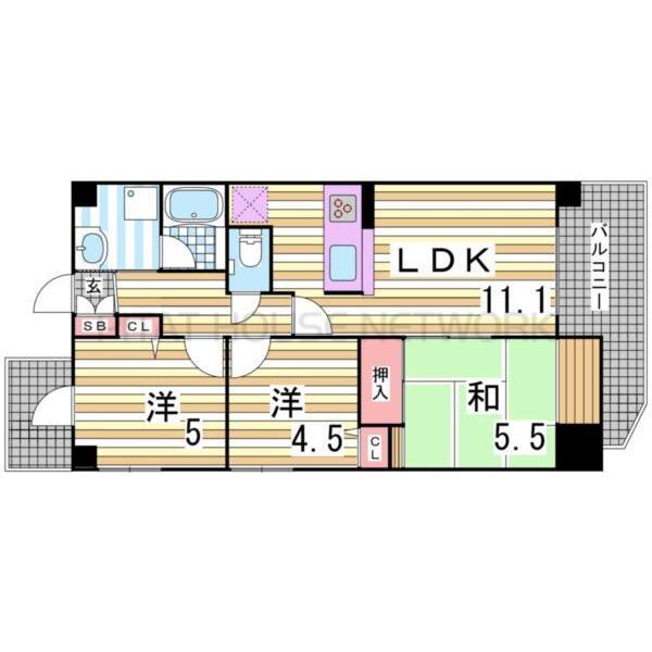 間取図(平面図)