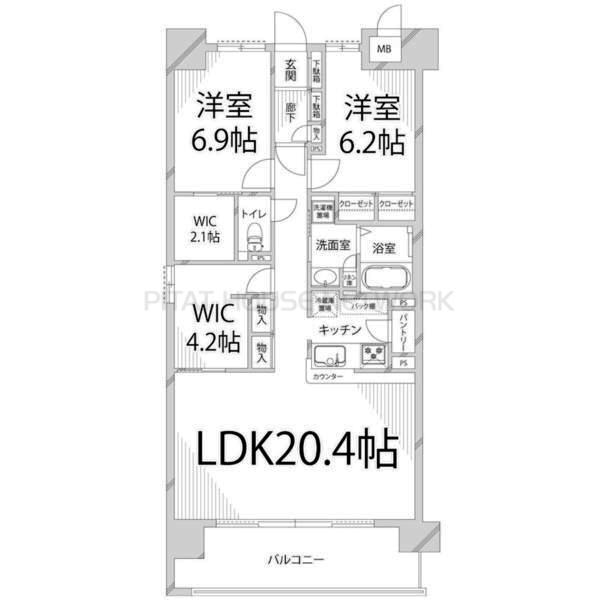 間取図(平面図)