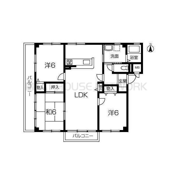 間取図(平面図)
