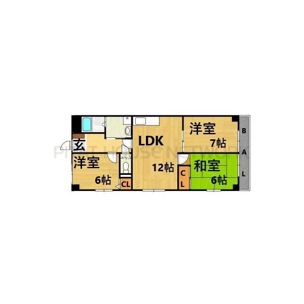 間取図(平面図)