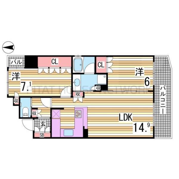 間取図(平面図)