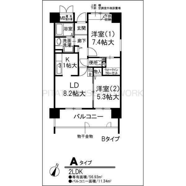 間取図(平面図)