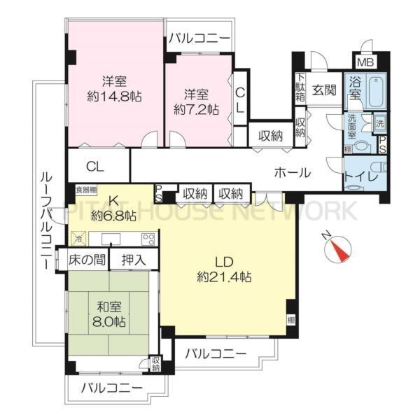 間取図(平面図)