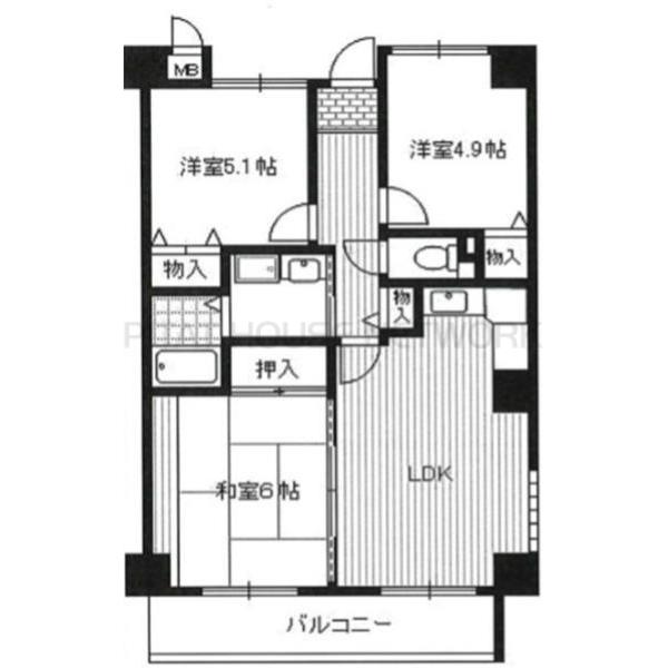 間取図(平面図)