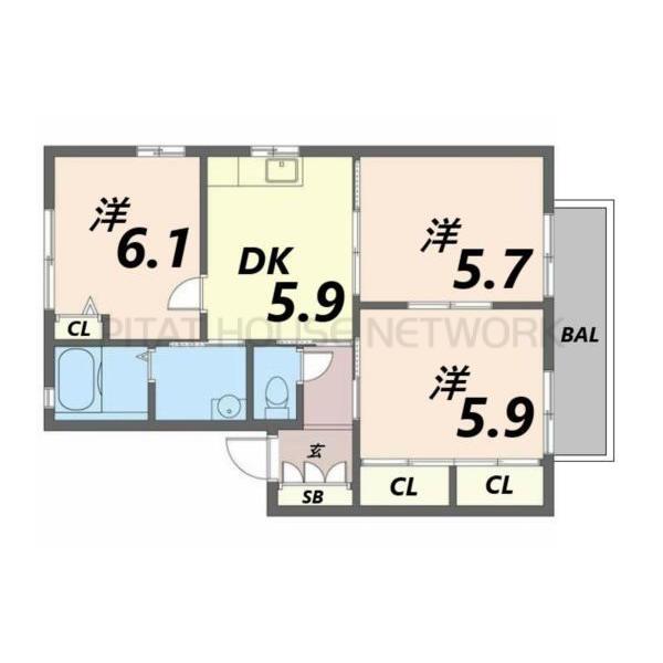 間取図(平面図)