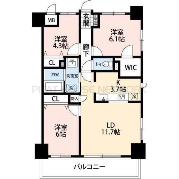 間取図(平面図)