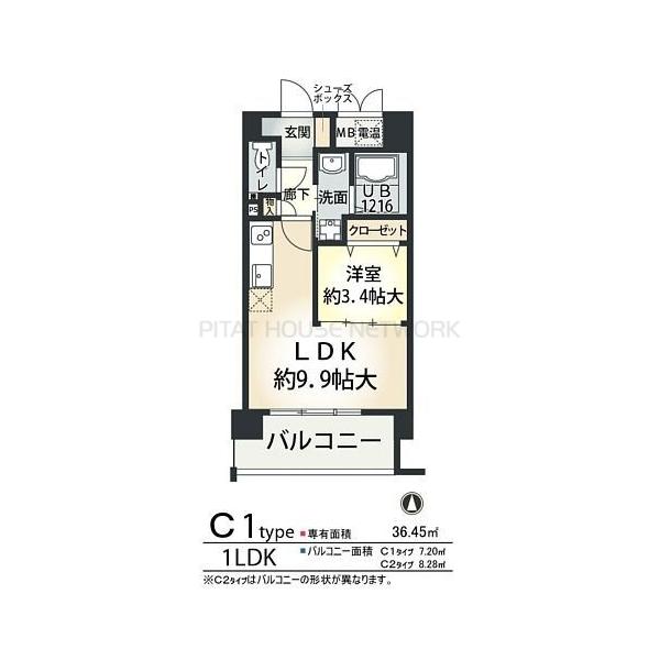 間取図(平面図)