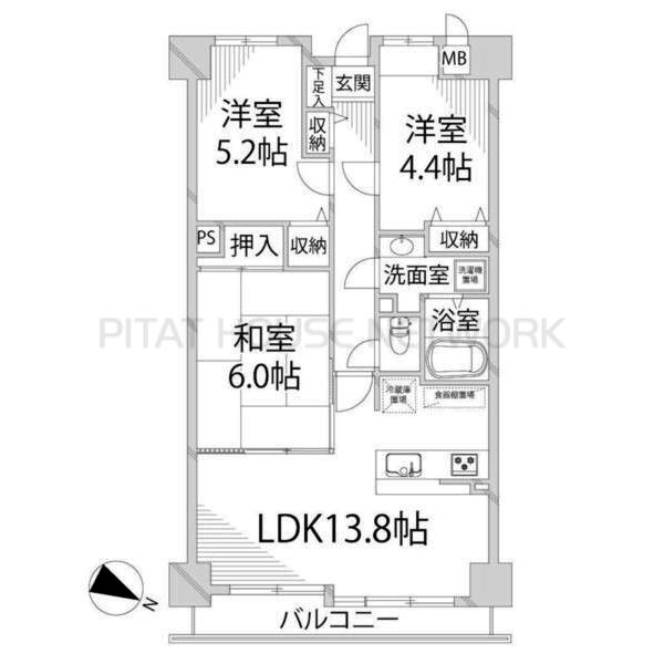 間取図(平面図)