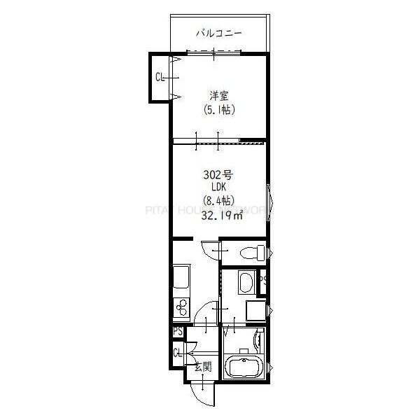 間取図(平面図)