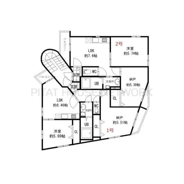 間取図(平面図)