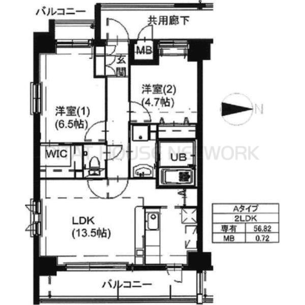 間取図(平面図)