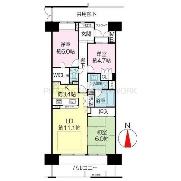 間取図(平面図)