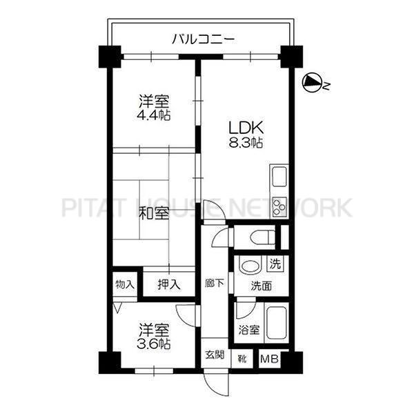 間取図(平面図)