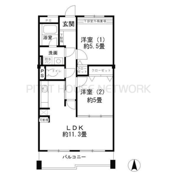 間取図(平面図)