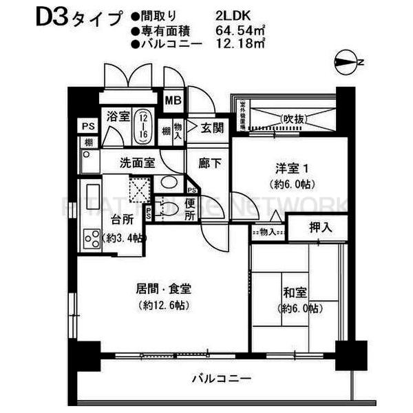 間取図(平面図)