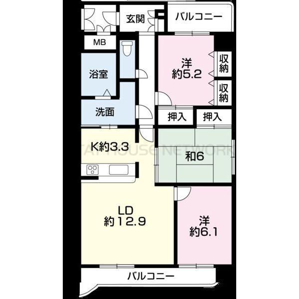 間取図(平面図)