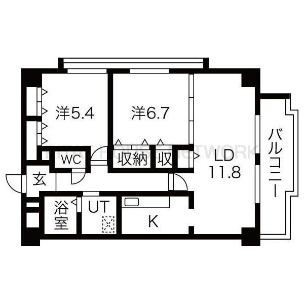 間取図(平面図)