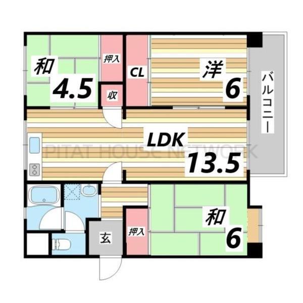 間取図(平面図)