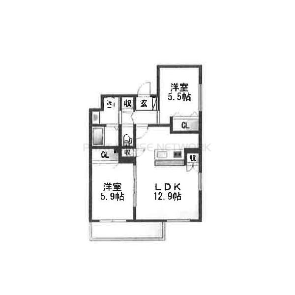 間取図(平面図)
