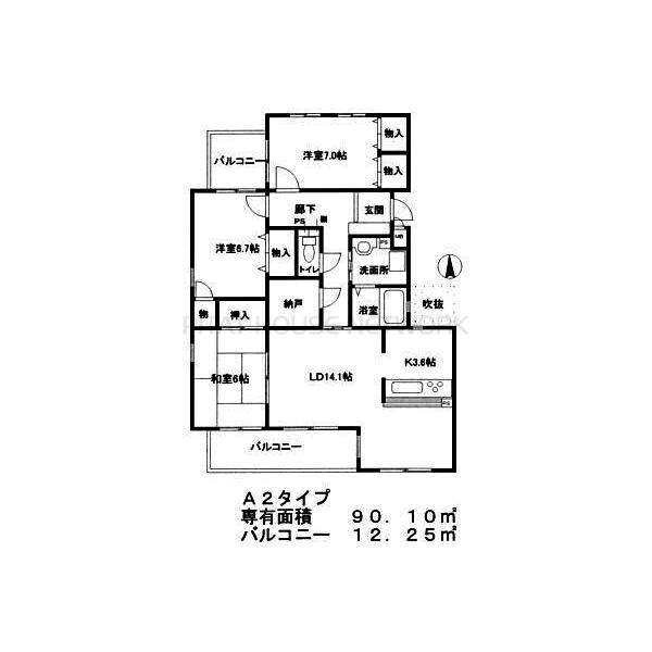 間取図(平面図)